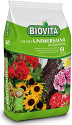 Ziemia uniwersalna do kwiatów 5 l - Biovita