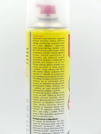 Anti Sting Gun – Aerozol Na Osy i Szerszenie – 750 ml Target
