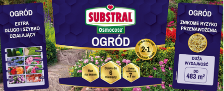 Nawóz Do Ogrodu 2w1 – Osmocote Długodziałajacy – 14,5 kg Substral