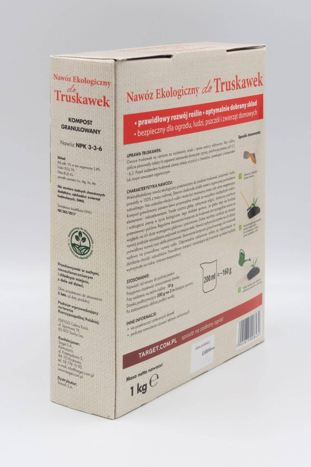 Nawóz ekologiczny do truskawek 1 kg