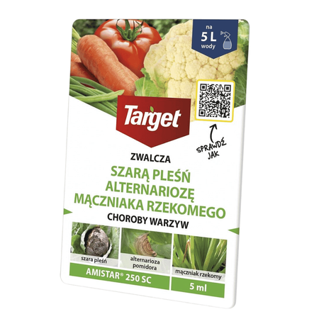Amistar 250 SC środek zwalczający choroby fasoli, sałaty i innych roślin uprawnych 5 ml Target