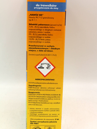 Nawóz jesienny do trawników 1 kg