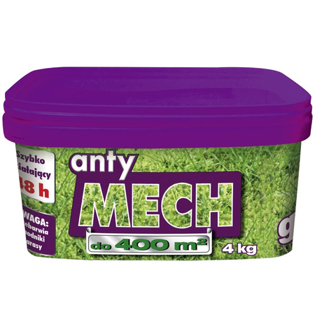 Antymech mikrogranulat SUBSTRAL 4 kg zwalcza mech na trawniku
