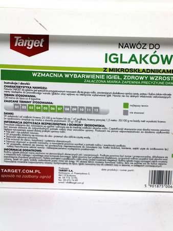 Nawóz do iglaków z mikroelementami 8 kg
