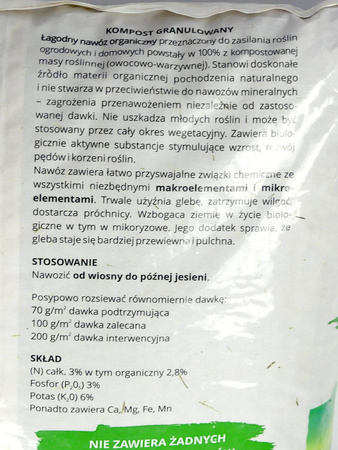 Nawóz bezpieczny trawnik 10 kg