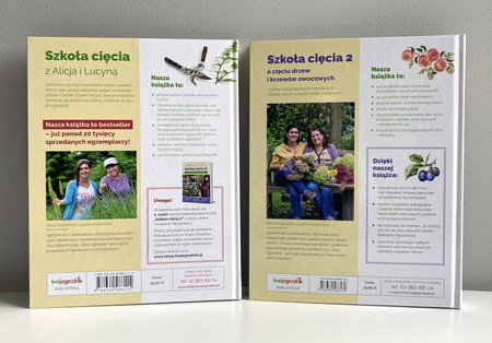 Zestaw Książek Szkoła Cięcia (Rośliny Ozdobne +Drzewa i Krzewy Owocowe) Lucyna i Alicja Grabowska