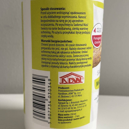 Sadomal Maść AL - Maść Ogrodnicza 250 ml