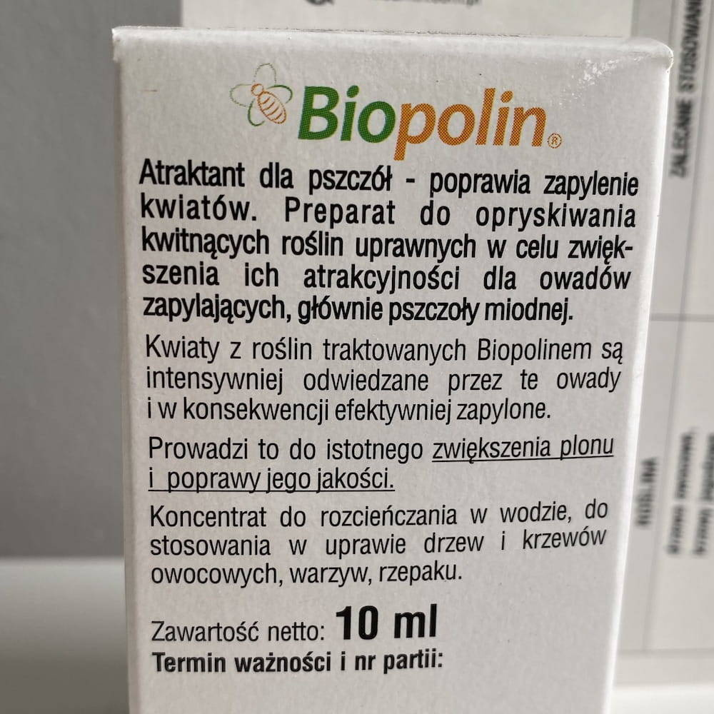 Biopolin Wabi Pszczoły, Trzmiele, Długodziałający 10 ml