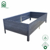 Podwyższona grządka – Woodlook Szary – Klasika Garden