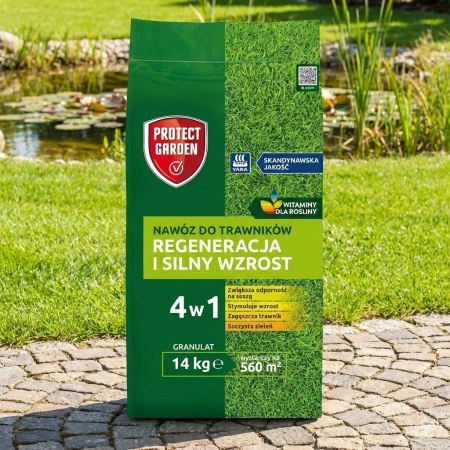 Nawóz Wiosenny Do Trawników Witaminy Dla Rośliny 14 kg