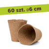 Komplet Doniczek Torfowych 24 szt  80x80 mm