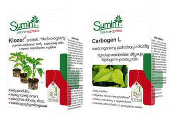 Klozer & Carbogen Duopack – 2 x 20 ml Sumin