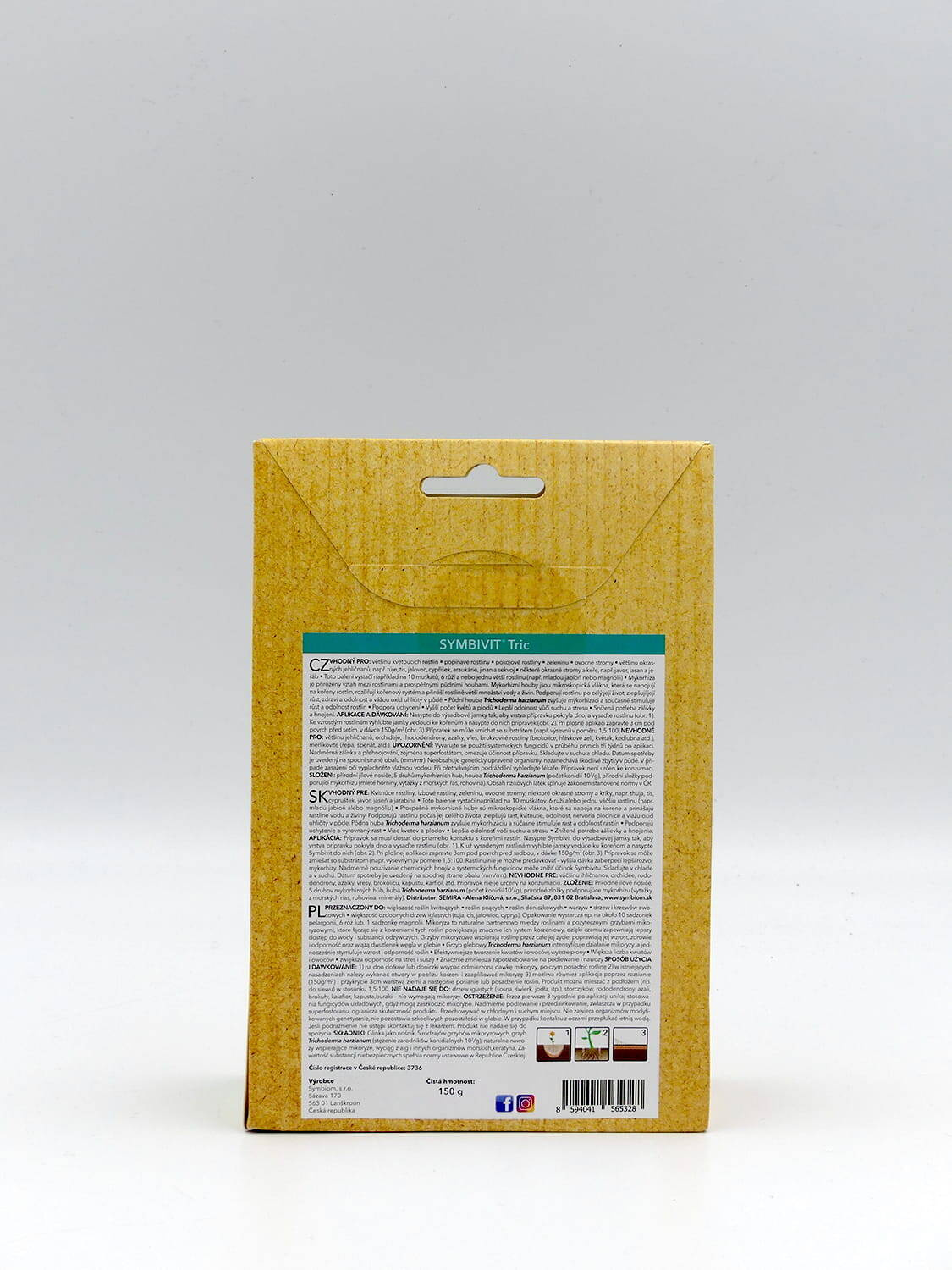 Symbivit Tric – mikoryza + trichoderma – 150 g Symbiom