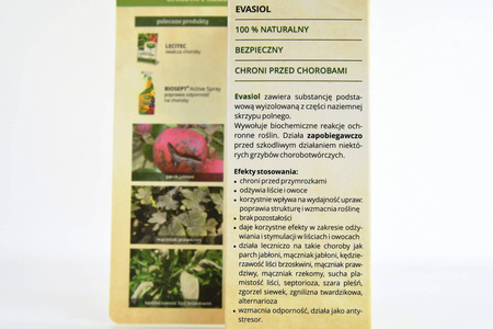 Evasiol 50ml ekologiczny na mączniaka i parcha jabłoni