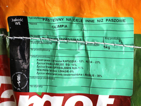 Hobby Olimpia 5 kg trawa sportowa