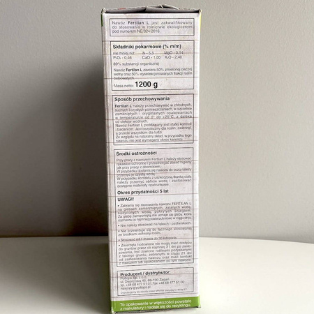Fertilan - Nawóz Organiczny Uniwersalny 1,2 kg