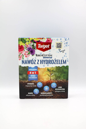 Terracottem 600 g nawóz z hydrożelem poprawiający właściwości gleby