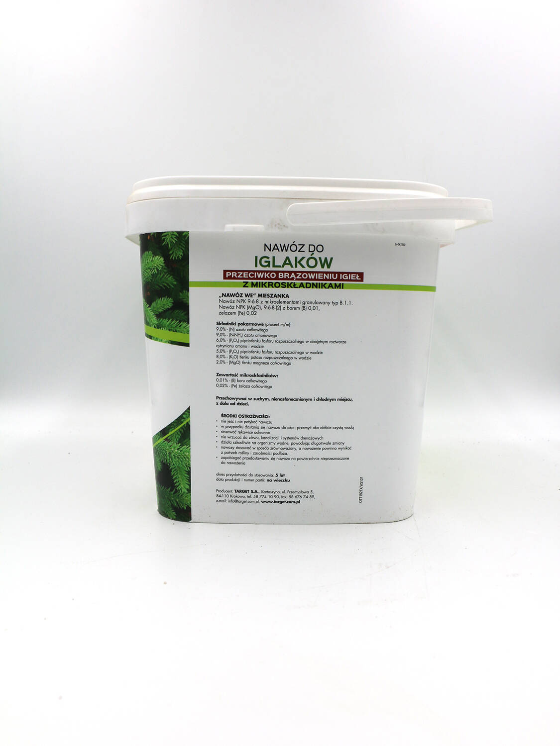 Nawóz przeciw brązowieniu igieł z mikroelementami 4 kg