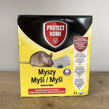 Pułapka trutka na myszy Rodicum Alpha (2 pudełka)