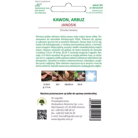 Arbuz Kawon Janosik 0,75 g  - Legutko