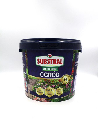 Nawóz Do Ogrodu 2w1 – Osmocote Długodziałajacy – 4,5 kg Substral