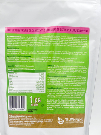 Witaminizator Wapniowy – Rośliny Ozdobne – 1 kg AlvanaEko