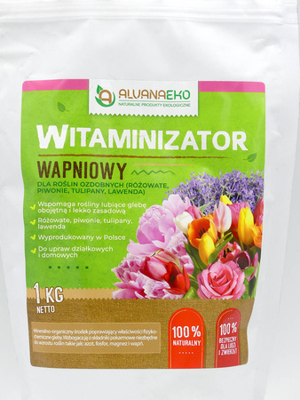 Witaminizator Wapniowy – Rośliny Ozdobne – 1 kg AlvanaEko