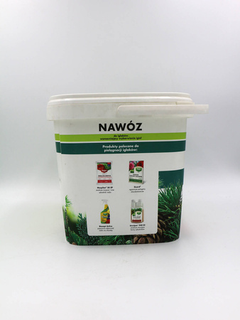 Nawóz do iglaków zagęszczający i wzmacniający wybarwienie igieł 4 kg