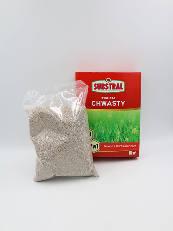SUBSTRAL 100 dni nawóz do trawników zwalczający CHWASTY 1KG
