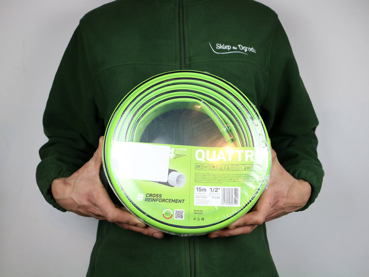 Wąż ogrodowy 4-warstwowy – Quattro 1/2" 15 m – Cellfast