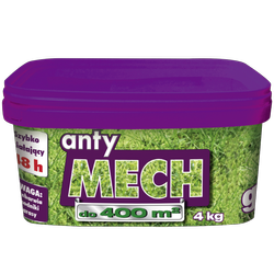 Antymech mikrogranulat SUBSTRAL 4 kg zwalcza mech na trawniku