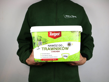 Nawóz do trawników z mchem z mikroelementami 4 kg