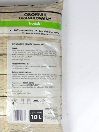 Obornik Koński granulowany 10 l
